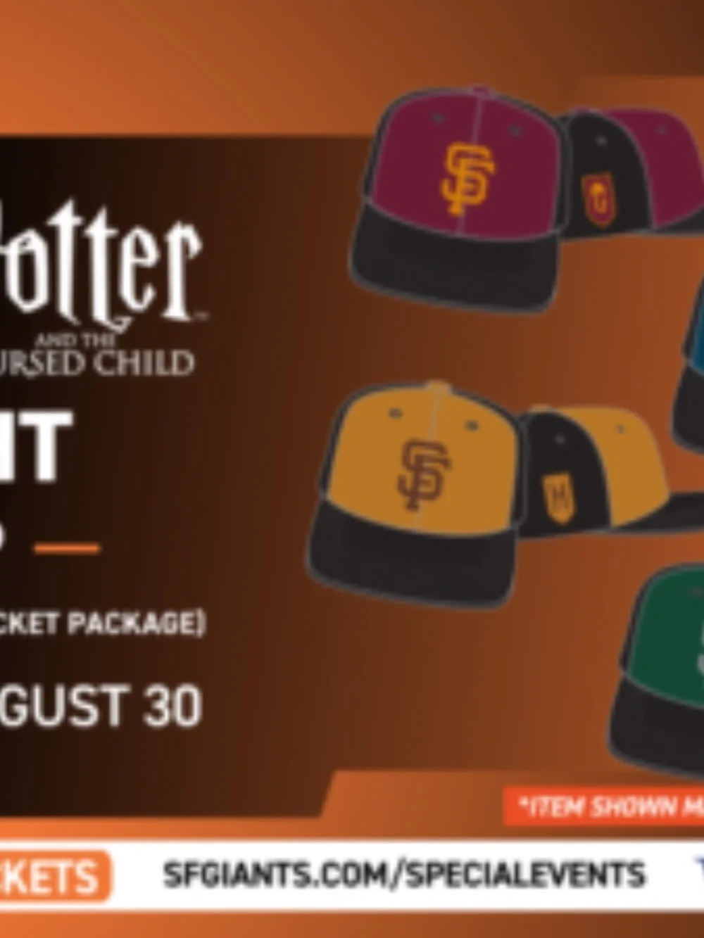SF Giants Ravenclaw Hat
